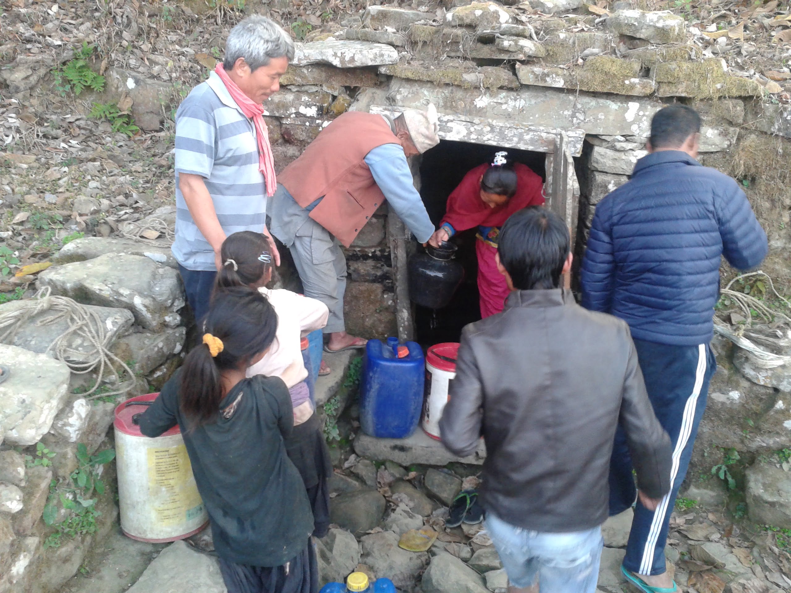 In Kalikot many drinking water projects are limited. 3