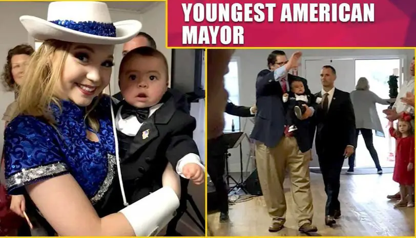 The baby became the mayor for seven months 2