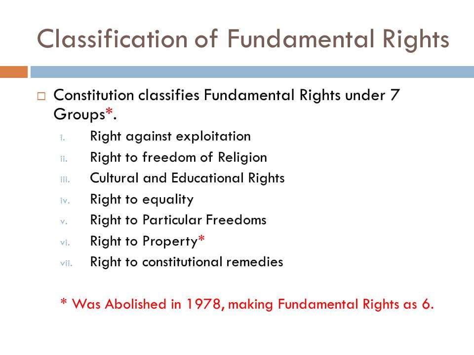 Fundamental rights of today world