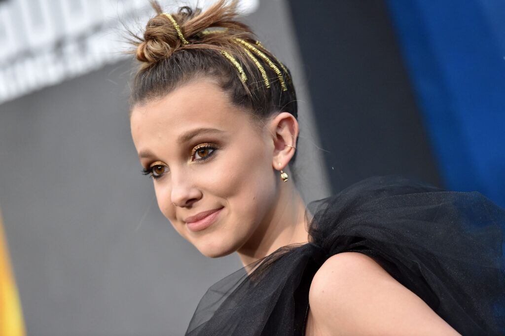 Millie Bobby Brown,16, plays as sister of intelligent Sherlock Holmes' in the movie "Enola Holmes"