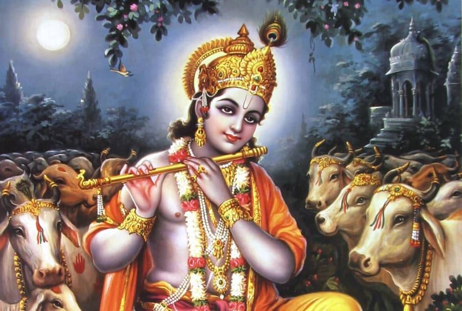 Today, Wednesday, worship Krishna Avatar. 18