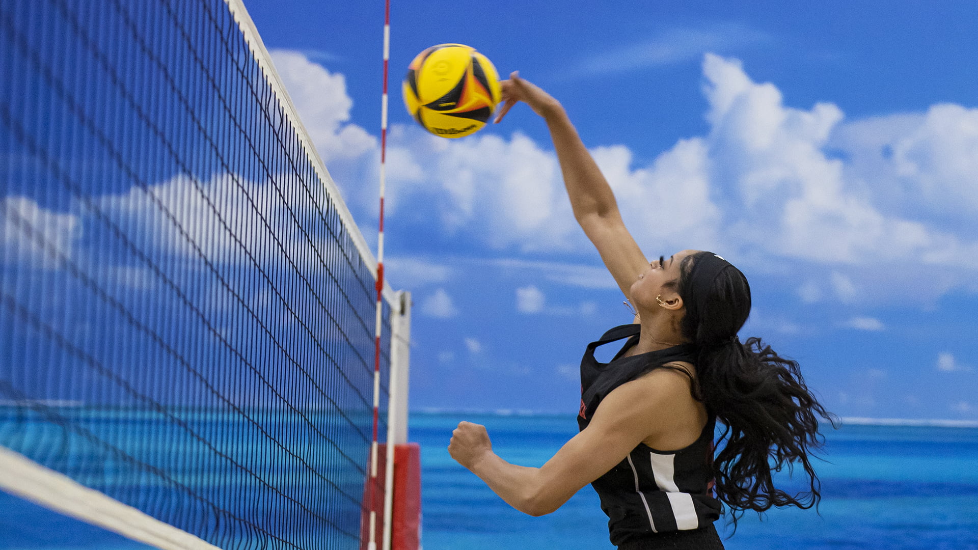 Eight players selected for beach volleyball tournament. 8