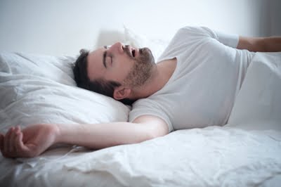 Snoring while sleeping may not be common. 2