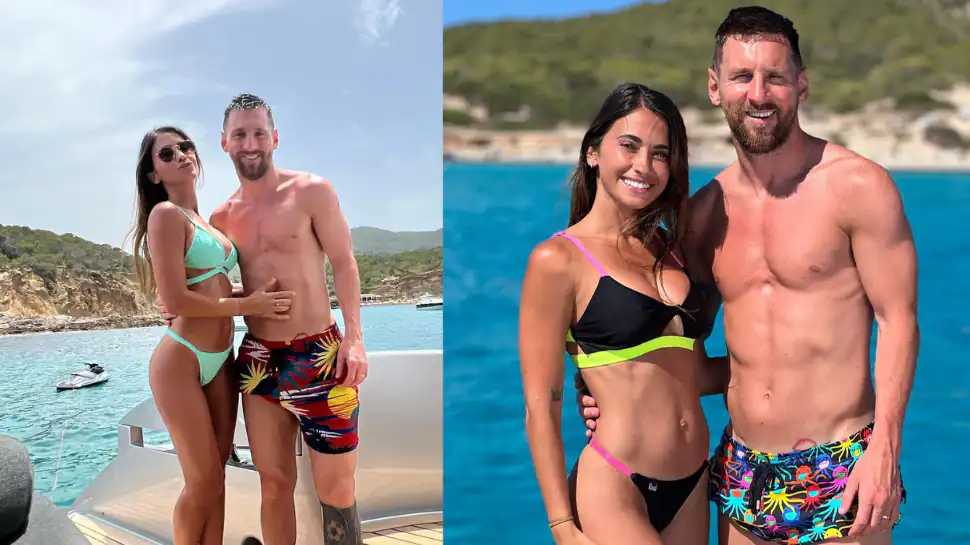 Messi's wife is a well-known model who is really attractive in person and has 15 photos to prove it.