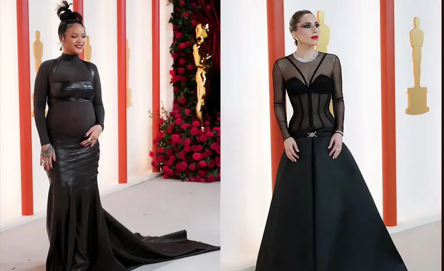 Fashion From Pregnant Rihanna To Lady Gaga On The Oscars' Champagne Carpet (PHOTOS) 26