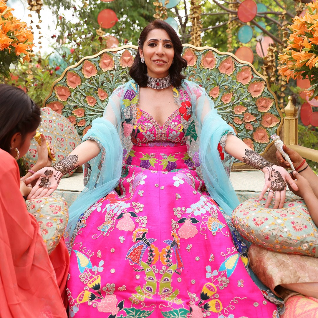 Naina Sareen as a bride in Made In Heaven 2